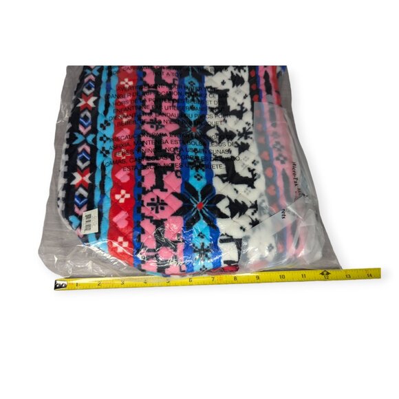 NWT Vera Bradley Small Tote Nordic Stripe Fleece - Picture 6 of 8